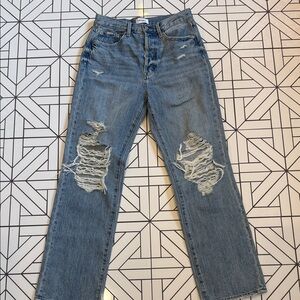 Pistola Distressed Blue Jeans